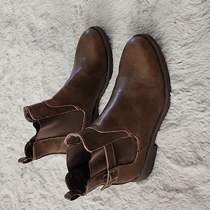 Harvest Land Women's brown short Boots Ankle Boots size 7.5 NWOB